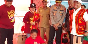 Wamekeu Mengunjungi UMKM di NIas Pro 2023