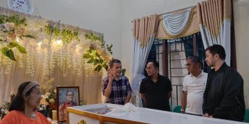 Kunjugan HIMNI di rumah duka (dok Suaranusantara)