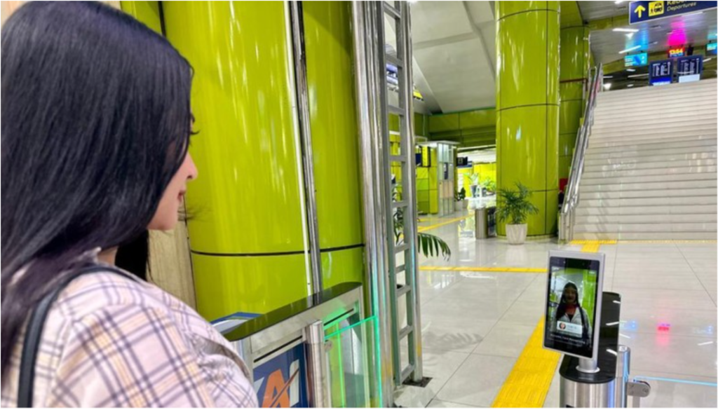 Stasiun Gambir terapkan teknologi scan wajah untuk boarding (dok.pribadi KAI)