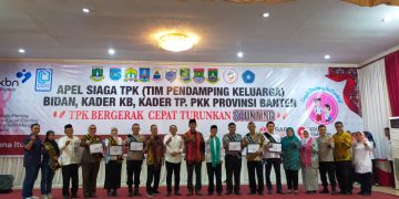 Apel siaga TPK dalam menurunkan stunting di Provinsi Banten.(Def)