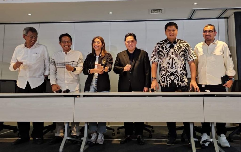 Erick Thohir Umumkan Tim Satgas Anti-Mafia Sepak Bola: Maruarar Sirait Jadi Ketua