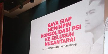 Kaesang Sah jadi Ketum PSI periode 2023 -2023