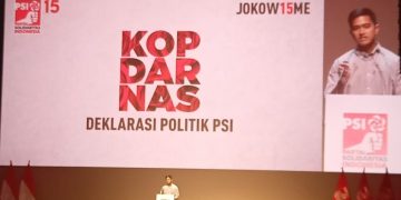 Kaesang Pangarep Pidato Perdana Ketum PSI