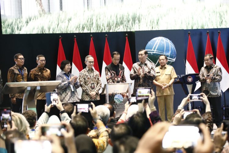 Resmikan Bursa Karbon Pertama di Indonesia, Jokowi Apresiasi OJK dan BEI