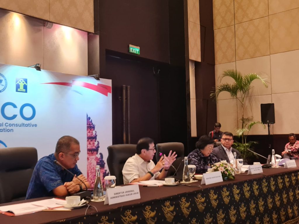 Yasonna Laoly memipin perisapan kegiatan AALCO