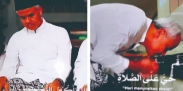 Ganjar Pranowo muncul dalam tayangan Azan di RCTI dan MNC tv
