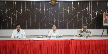 Sorta Delima Tobing saat hadiri sosialsiasi perbankan unggulan dari BRI (dok Kumham Lampung)