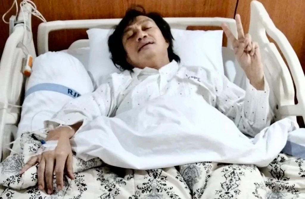 Katon Bagaskara dirawat di RS (instagram)