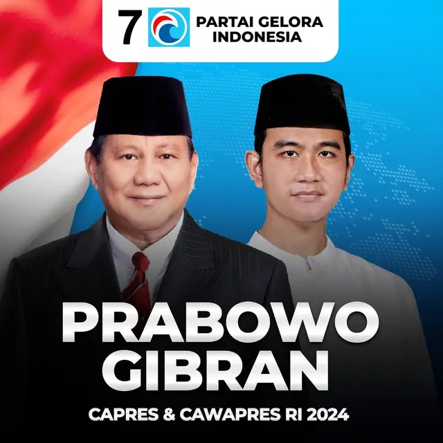 Partai Gelora dukung Prabowo dan Kaesang (ist)