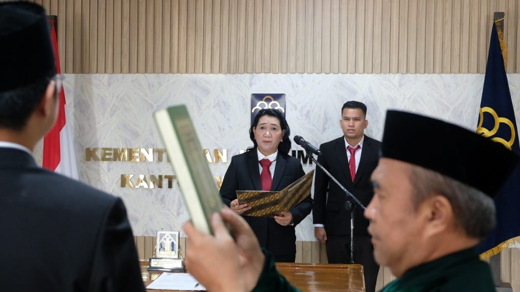 Sorta Delima Tobing Resmi Lantik Notaris Pengganti di Wilayah Bandar Lampung