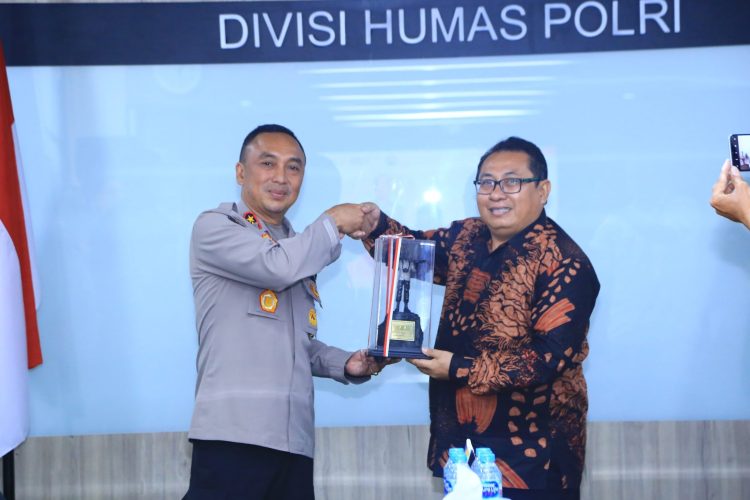 Humas Polri Bersinergin dengan SMSI untuk Ciptakan Situasi Pemilu yang Kondusif