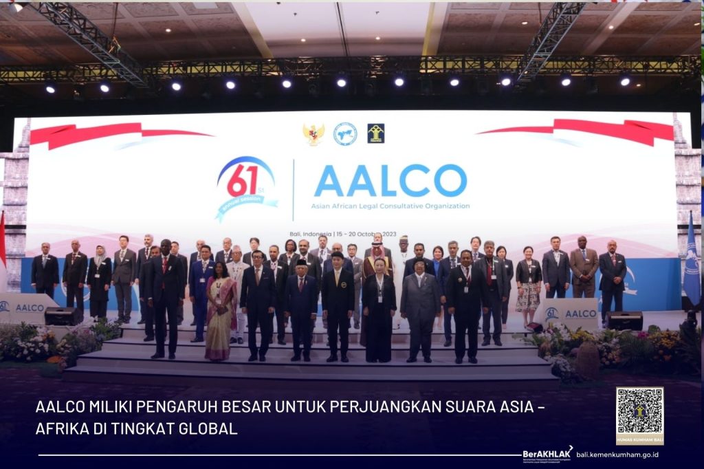 Apa itu AALCO yang Sedang Berlangsug Selama 5 Hari di Bali? Simak Penjelasannya