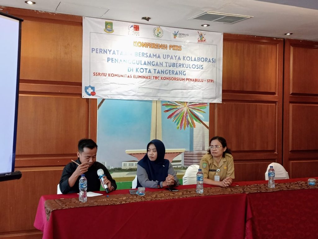 Pernyataan bersama upaya kolaborasi penanggulangan tuberkulosis di Kota Tangerang, beberapa waktu lalu. (istimewa)