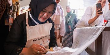 Ketua Dekranasda Banten, Tien Al Muktabar.(ist)