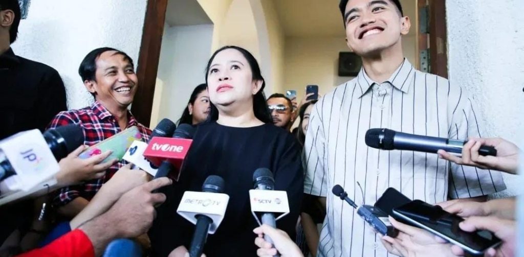 Pertemuan Puan Maharani dan Ketum PSI Kaesang Pangarep (Dok ig @PSI)