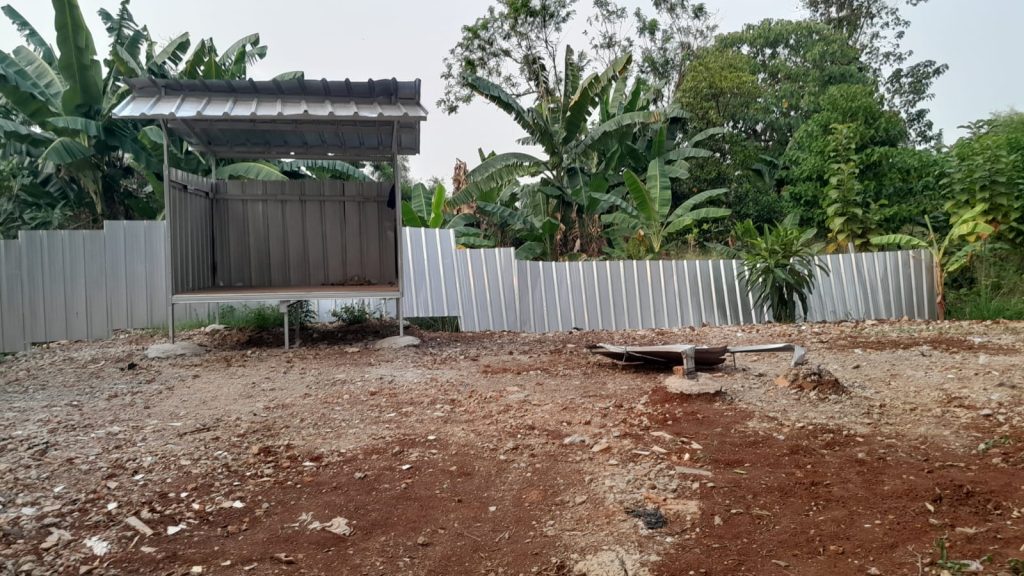 Sebuah lahan di dekat Kompleks Pertamina Pondok Ranji, Ciputat Timur, Tangerang Selatan