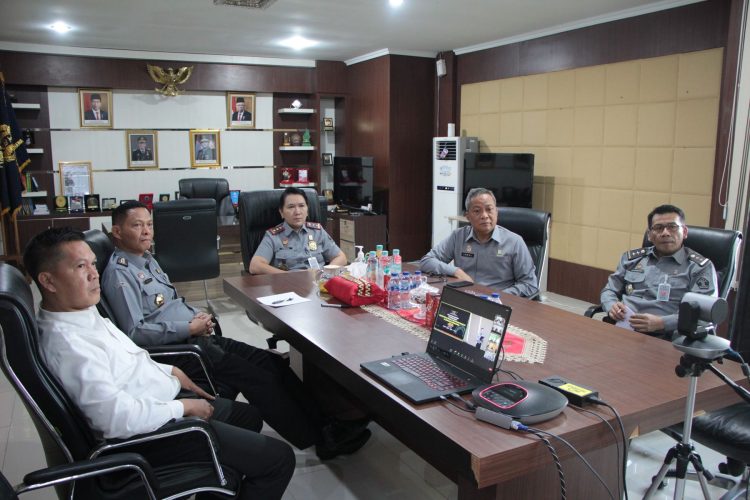 Kantor Wilayah Kementerian Hukum dan HAM Lampung Ikuti FGD tentang Pemberantasan Pungli