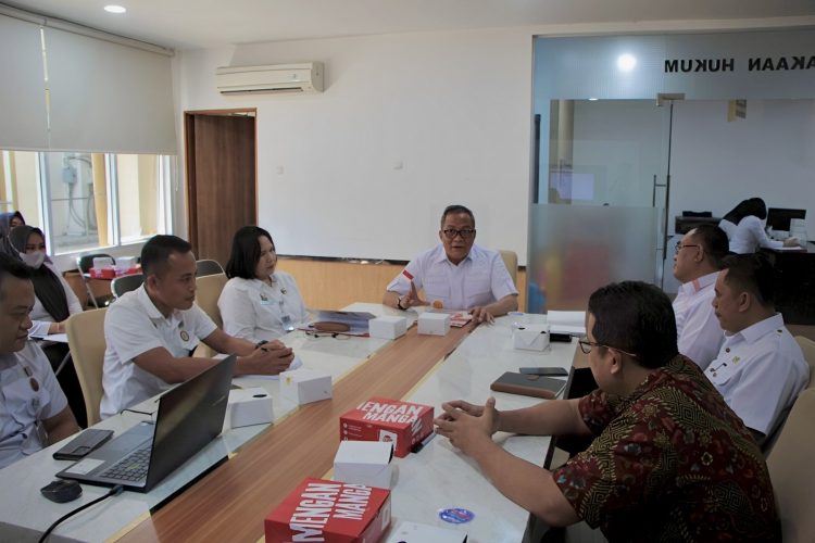 Kanwilkumham Lampung Persiapan Pengharmonisan Ranperda Tentang Pajak Daerah dan Retribusi Daerah