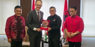 Dubes Baru Inggris Kunjungi Kantor PDIP