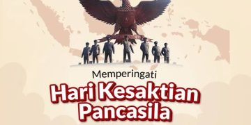 Peringati Hari Kesaktian Pancasila, Kanwilkumham Lampung Ikuti Upacara Virtual