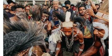 Ganjar kampanye di Papua
