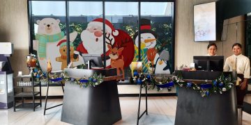 Suasana Nataru di Mercure Tangerang