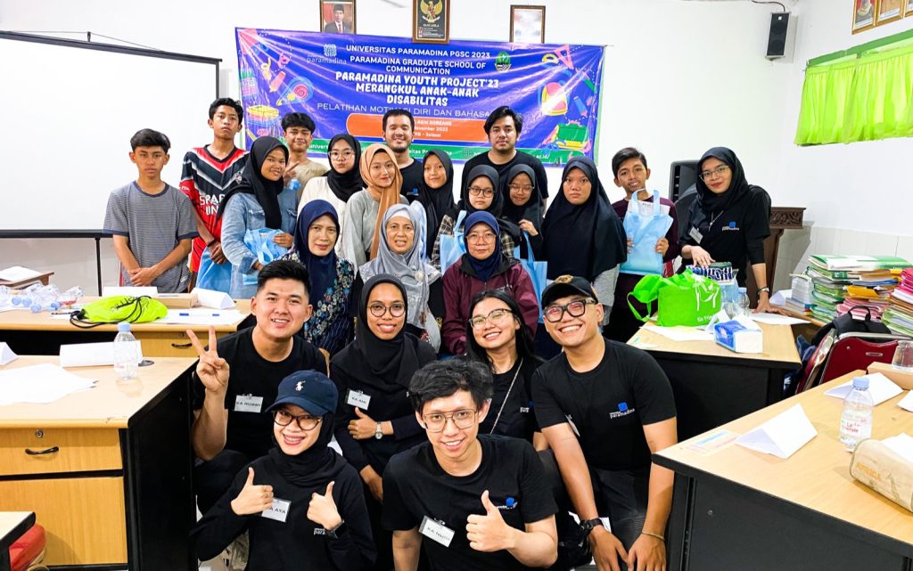 Wujudkan Tri Dhama Perguruan Tinggi, Mahasiswa Paramadina Sukses Gelar Pengabdian Masyarakat di SLBN