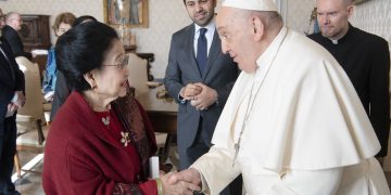 Megawati bertemu Paus Fransiskus (Foto PDIP)