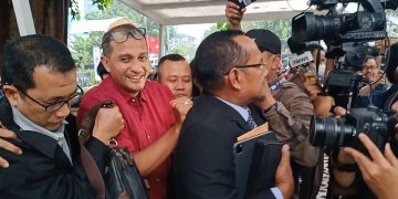 Wamenkumham Eddy Hiariej Tutup Mulut Usai Diperiksa Di KPK