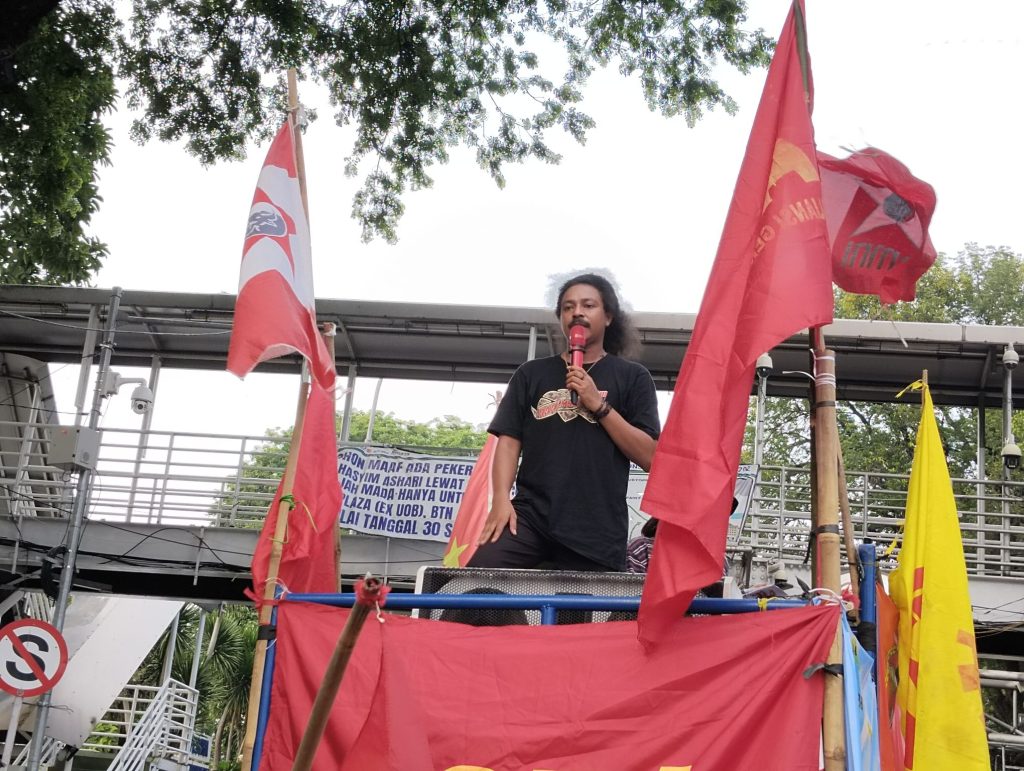 Dendy Ketua DPC GMNI Jaksel (Dok Suaranusantara)