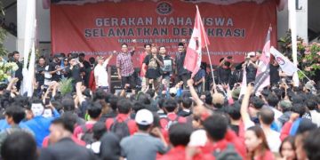 Mahasiswa Untag Tolak Dinasti Politik (Dok ist)