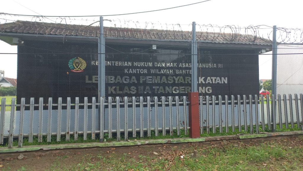Lembaga Permasyarakatan Perempuan Kelas II A Tangerang.