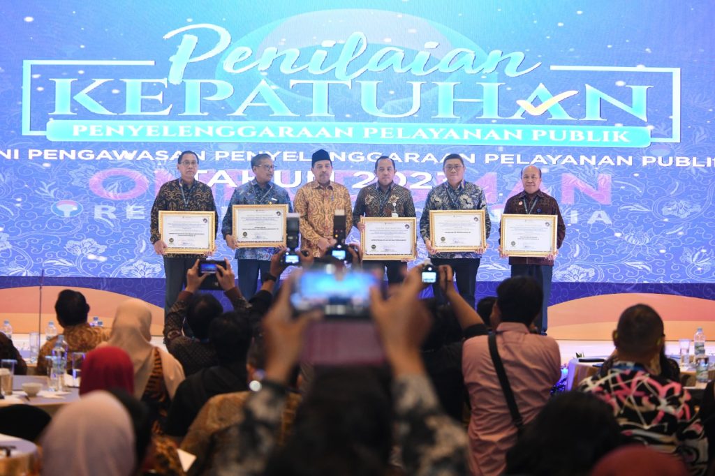 Kemenkumham raih penghargaan pelayanan publik dari Ombudsman RI