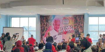 Ganjar Pranowo dengan TKRPP di Karawang, Jawa Barat (Dok PDIP)