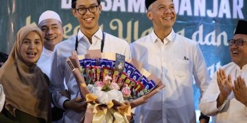 Ganjar silaturahmi di Ponpes Nurul Huda di Bekasi (Dok Tim Ganjar)