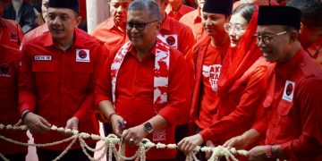 Hasto resmikan DPC PDIP Pacitan