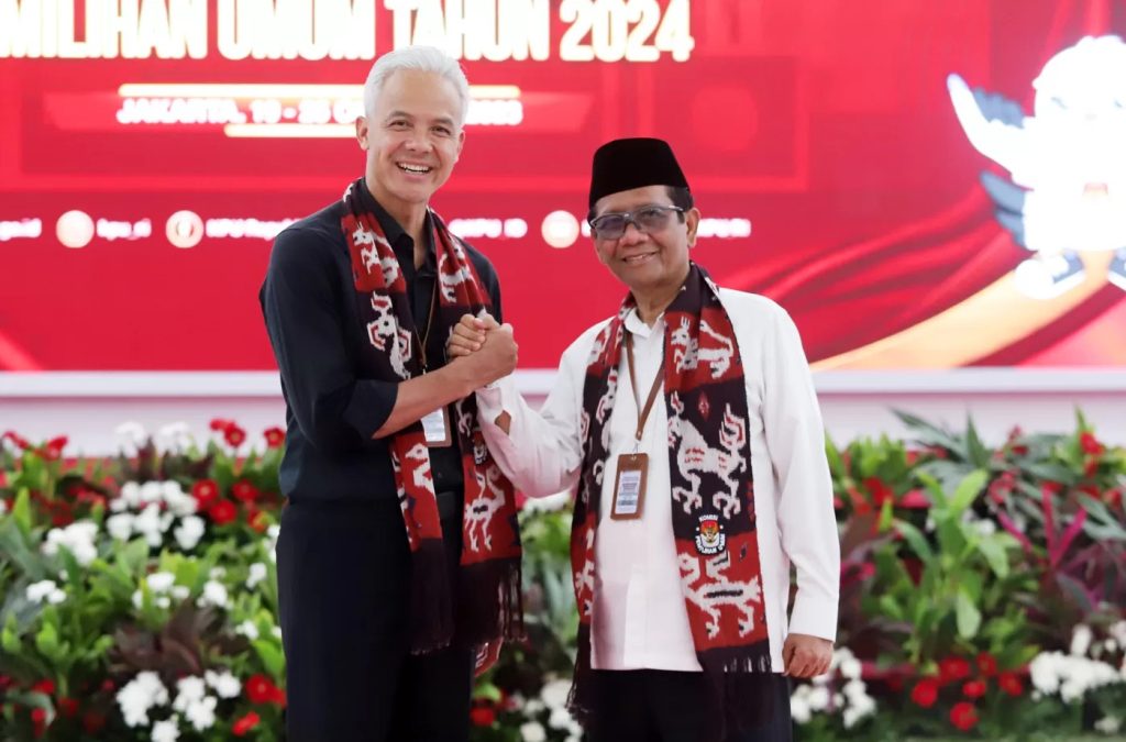 Ganjar dan Mahfud (Dok PDIP)