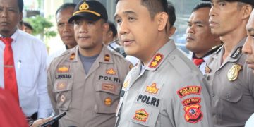 Kombes Dwi Indra Laksamana saat menjabat Kapolres Sumedang