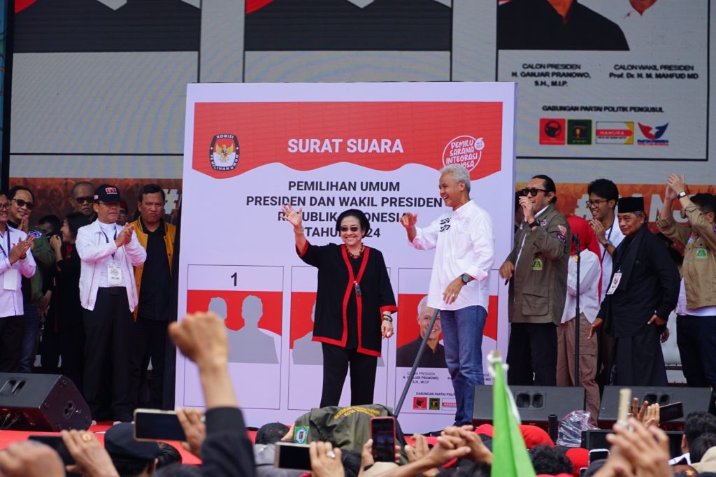 Ganjar kampanye akbar di Bandung