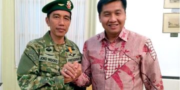 Maruar Sirait dan Jokowi (Dok ist)