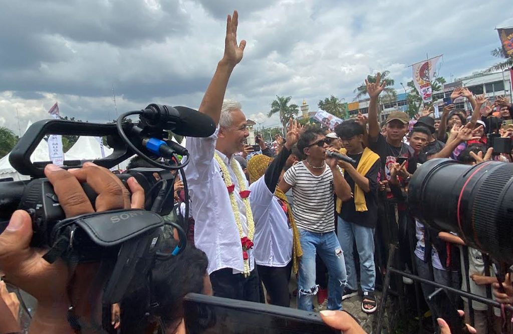 Ganjar hadiri hajatan di Medan (Dok PDIP)