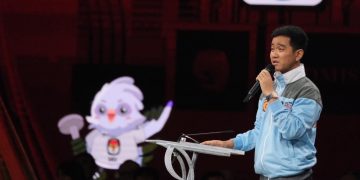 Gibran dalam debat cawapres (Dok ist)