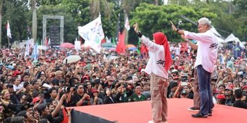 Pesta Rakyat Ganjar-Mahfud di Bandung