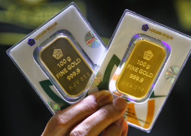 Harga emas Antam turun per Senin 20 Juli 2026 (Freepek)