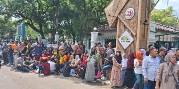 Warga Lebak terdampak pembangunan Bendungan Karian tuntut kejelasan ganti rugi.(SuaraNusantara/Def)