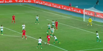 Indonesia Vs Yordania (Dok Screenshout)