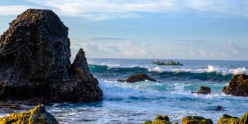 ilustrasi Pantai Sawarna (Dok. Istock)