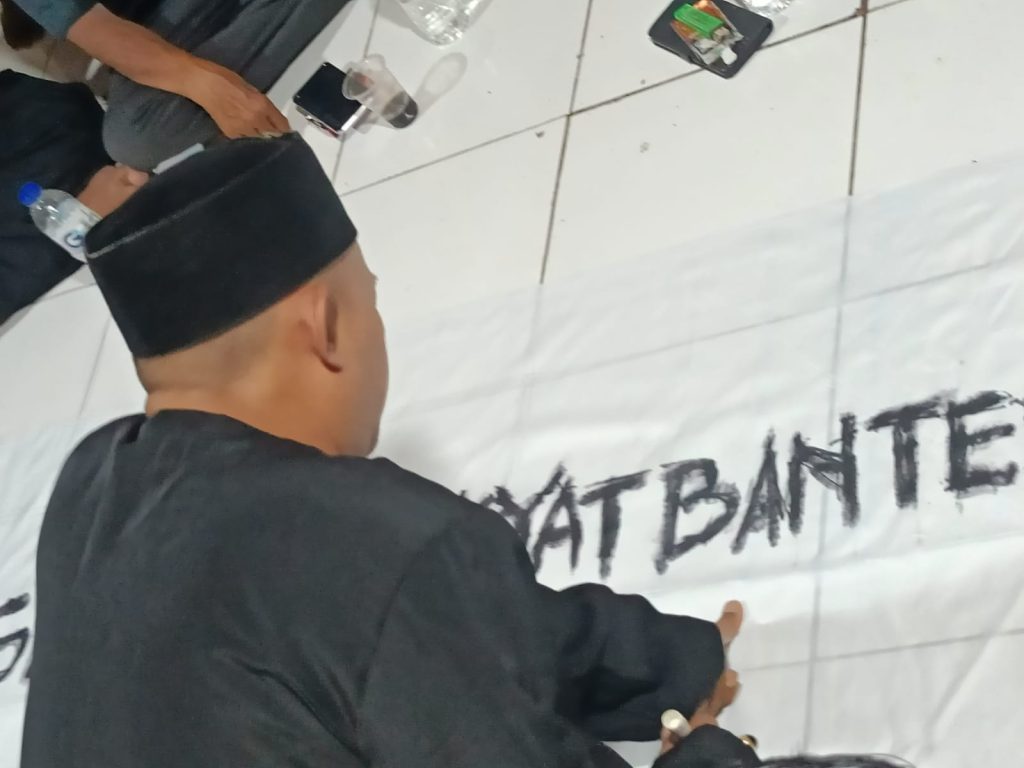 Warga di Banten dukung DPR gulirkan hak angket usut dugaan kecurangan pemilu.(ist)