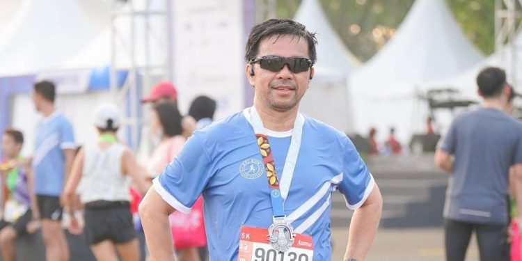 Marinus Gea saat ikut event dalam negeri