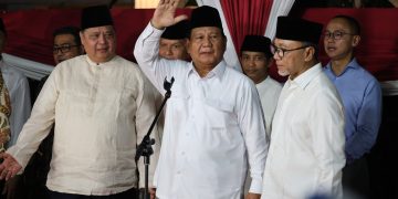 Pidato Prabowo Subianto saat pengumuman Pilpres